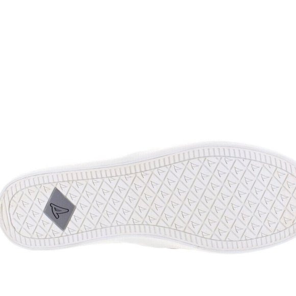 NWT SPERRY TOP SIDER WOMEN'S CREST TWIN GORE GREY LINEN CANVAS SNEAKER 5.5 - Picture 5 of 12